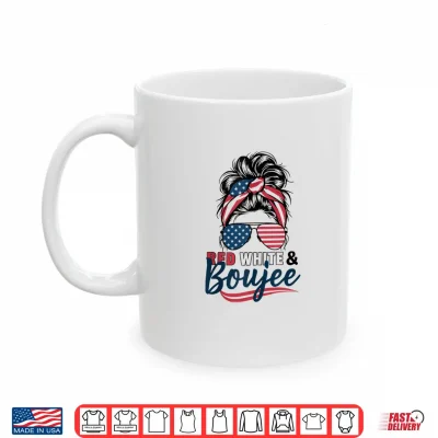 Red White And Boujee Shirt Funny 4Th Of July Tee Shirt 3 Mug Red White and Boujee Shirt Funny 4th of July Tee Shirt