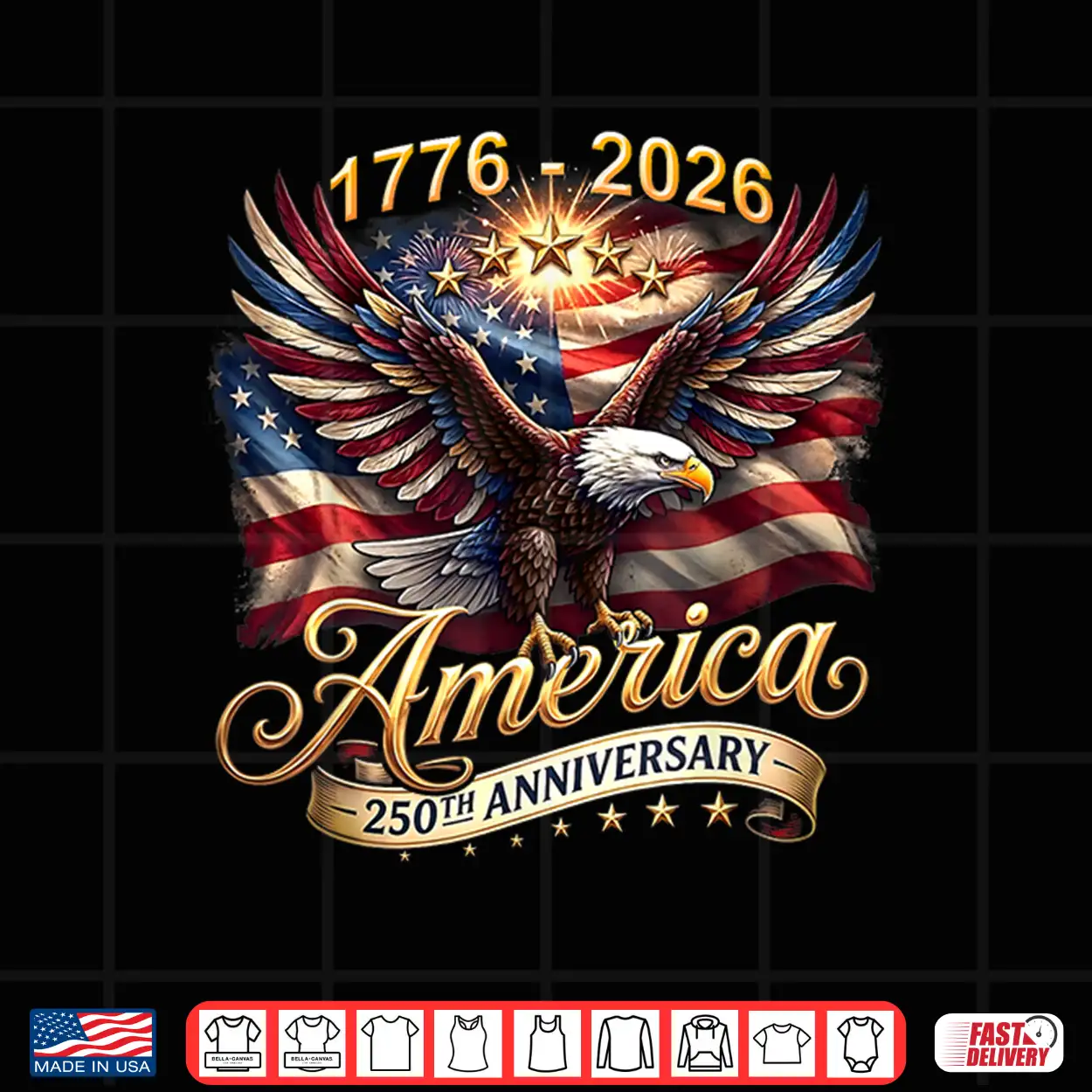 250 Years American 250Th Anniversary Usa Independence July Shirt 250 Years American 250Th Anniversary Usa Independence July Shirt
