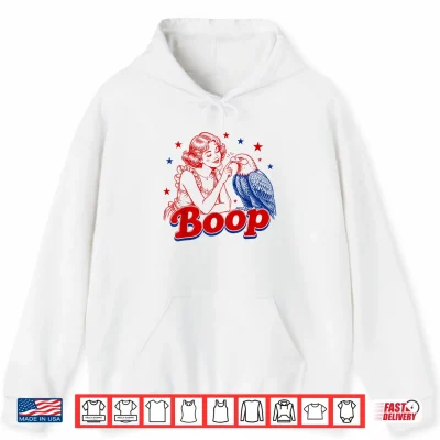 Boop Statue Of Liberty And Eagle Funny Patriotic Retro Art Shirt 1 Hoodie Boop Statue of Liberty and Eagle Funny Patriotic Retro Art Shirt