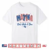 Mama Red White And Due Trendy 4Th Of July Baby Announcement Shirt