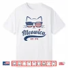 Meowica Cat Cute 4Th Of July Usa Shirt