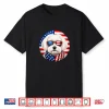 Patriotic American Flag Maltese Dog Sunglasses 4Th Of July Shirt