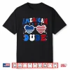 4Th Of July American Dude Sunglasses Men Boy Kids Shirt