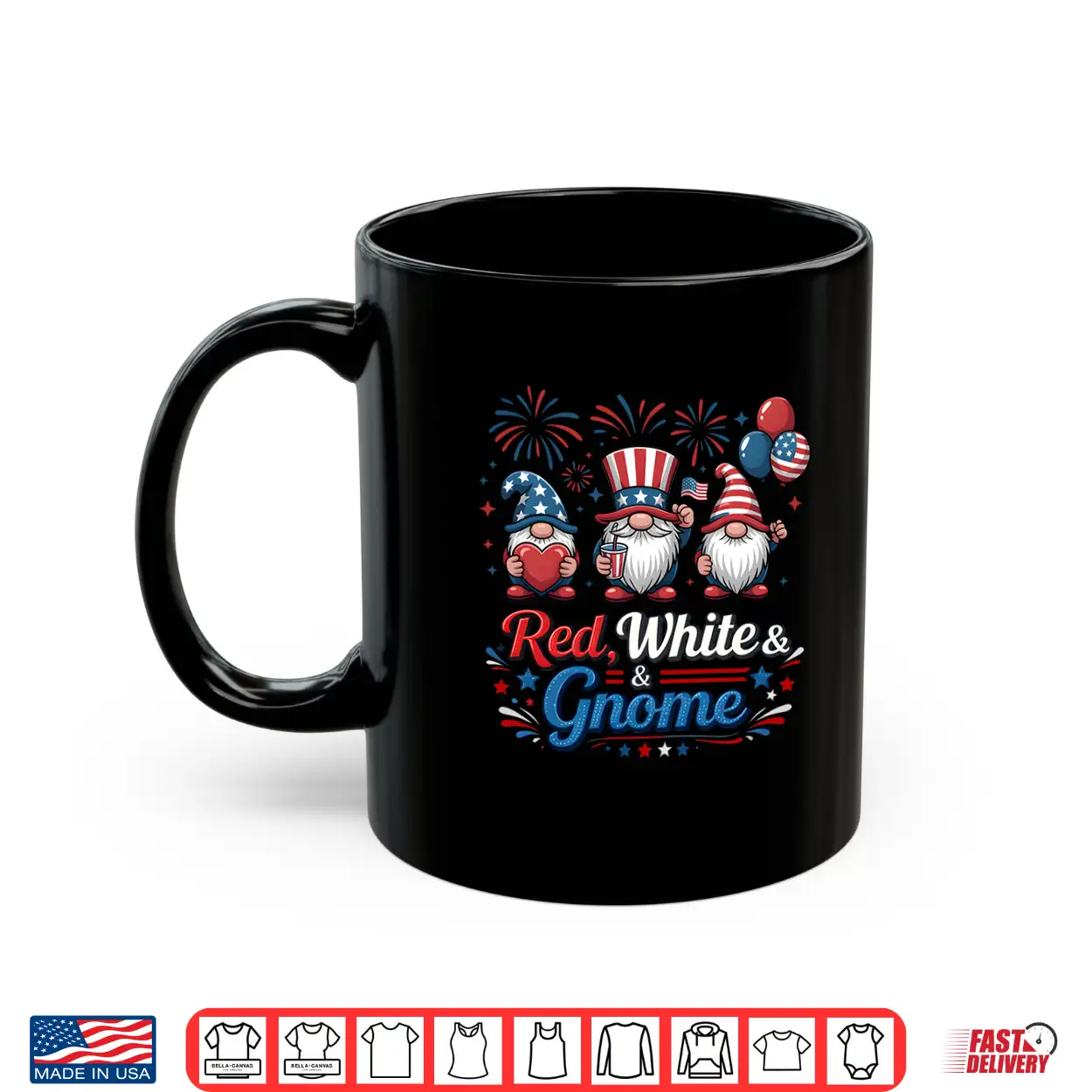 Funny 4Th Of July Gnomes Usa Flag Patriotic With Fireworks Shirt Funny 4Th Of July Gnomes Usa Flag Patriotic With Fireworks Shirt