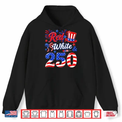 Red White And 250 Patriotic Coquette Bow 4Th Of July Women Shirt