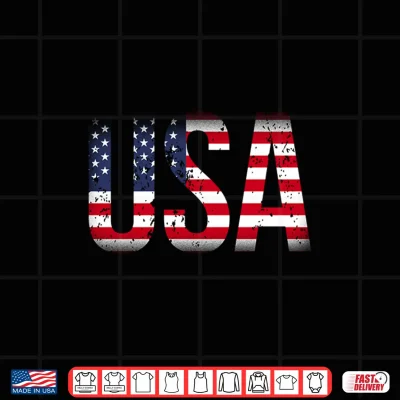 Design USA United States of America American Holiday 4th of July Performance Shirt