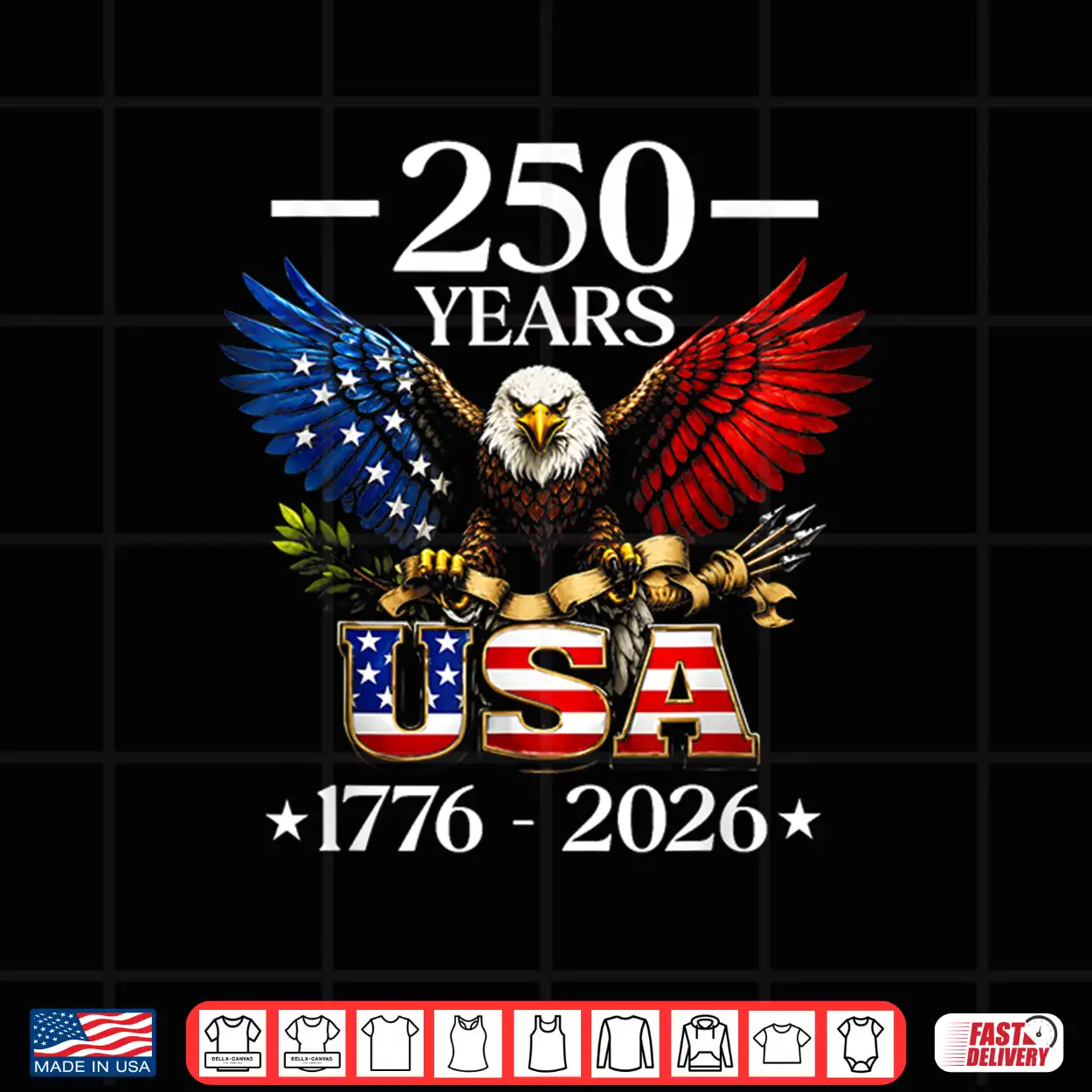 4Th Of July Eagle Us Flag Patriotic 250Th Anniversary Usa Shirt 4Th Of July Eagle Us Flag Patriotic 250Th Anniversary Usa Shirt