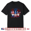 Gnomes Us America Flag Fireworks Patriotic Gnome 4Th Of July Shirt