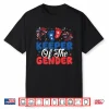 Keeper Of The Gender 4Th Of July Gender Reveal Fireworks Shirt