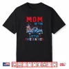 Mom Of The Little Firecracker Patriotic Truck Birthday Shirt