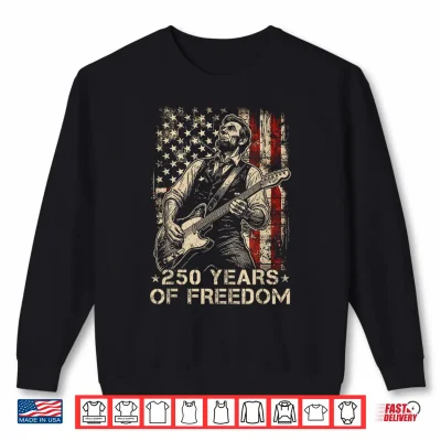 Sweatshirt 250 Years of Freedom 250th Anniversary US Patriotic 4th July Shirt