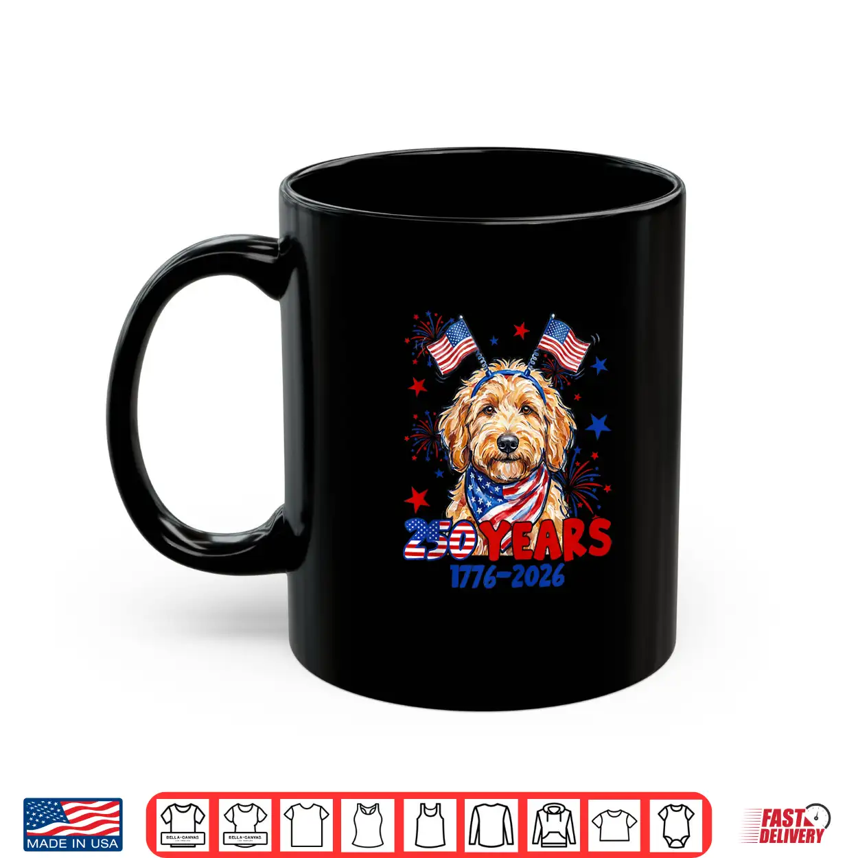 4Th Of July Goldendoodle Meme 250 Years 1776 2026 Dog Lovers Shirt 4Th Of July Goldendoodle Meme 250 Years 1776 2026 Dog Lovers Shirt