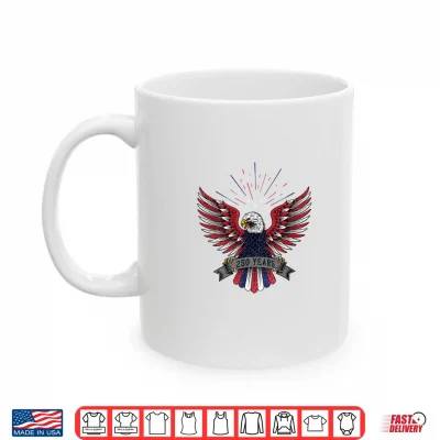 Mug 4th of July USA Patriotic Eagle 250 Years of America Shirt