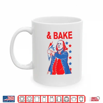 Mug Funny Shake and Bake 4th of July Couple Matching Shirt