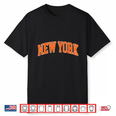 New York Throwback Design Classic Shirt