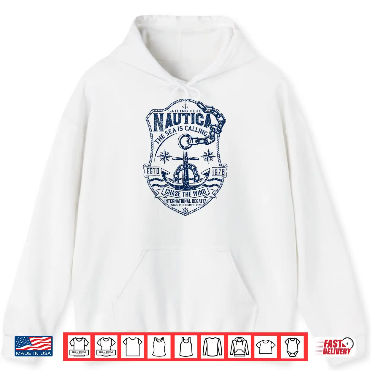 Nautica Sailing Club Vintage Anchor International Regatta Shirt Nautica Sailing Club Vintage Anchor International Regatta Shirt