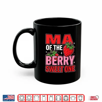 Mug MA of The Berry Sweet One Strawberry Birthday Matching Shirt