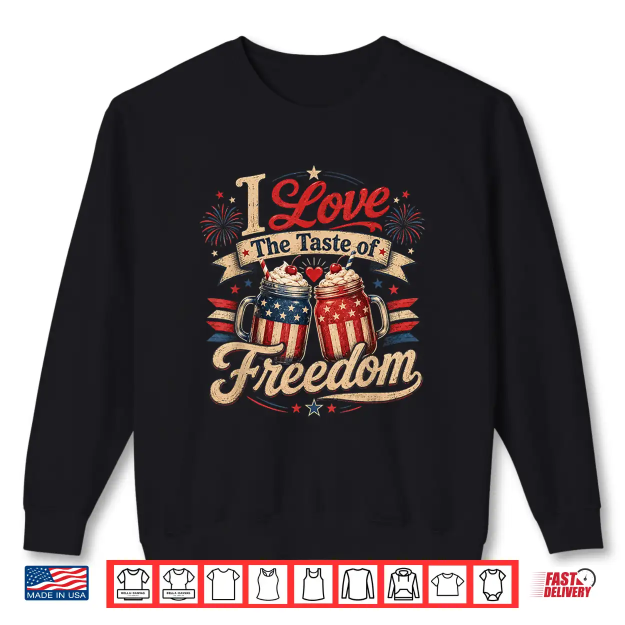I Love The Taste Of Freedom Matching 4Th Of July Couple Shirt I Love The Taste Of Freedom Matching 4Th Of July Couple Shirt