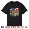 Patriotic Frog American Flag 4Th Of July Shirt