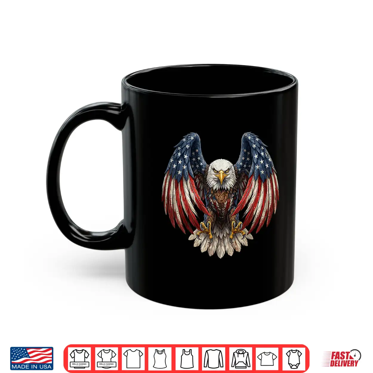 4Th Of July American Flag Bald Eagle Usa Patriotic Men Women Shirt 4Th Of July American Flag Bald Eagle Usa Patriotic Men Women Shirt
