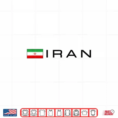 Design Iran Flag Iranian Athletic Games Sporty Jersey Style Shirt