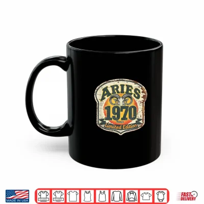 Mug Aries 1970 Vintage Limited Edition Shirt