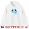 Aries Dripping Lips Light Blue Aesthetic Zodiac Graphic Shirt