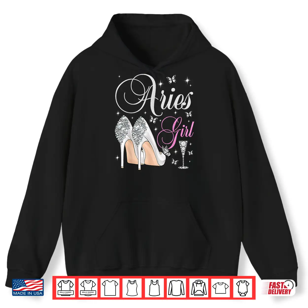 Aries Girl March April Birthday Party Zodiac Shirt Aries Girl March April Birthday Party Zodiac Shirt
