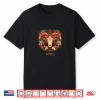 Aries Sign Floral Zodiac Boho Botanical Ram Astrology Shirt