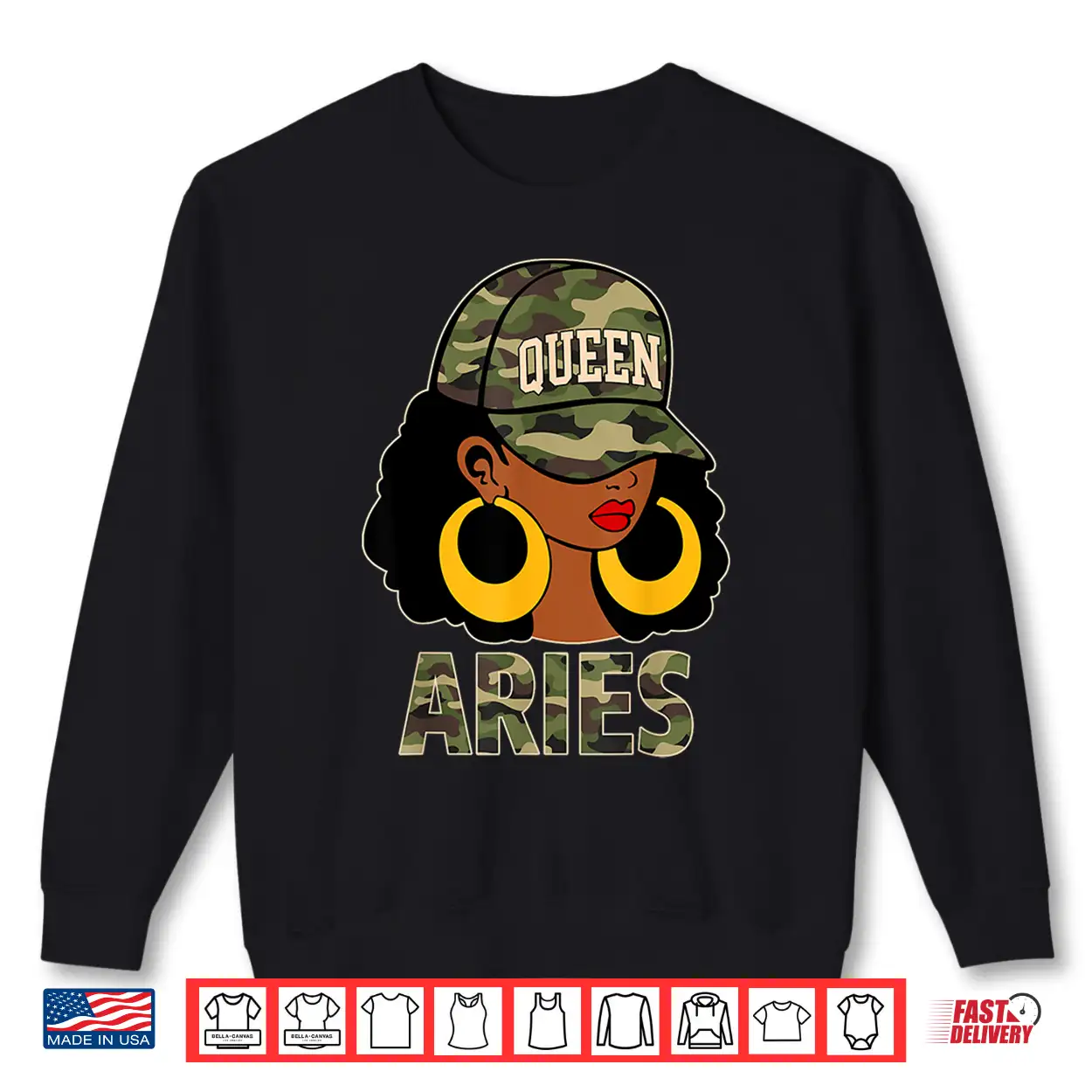 Aries Queen Black Woman Cap Hat Camo Afro Girl Zodiac Shirt Aries Queen Black Woman Cap Hat Camo Afro Girl Zodiac Shirt
