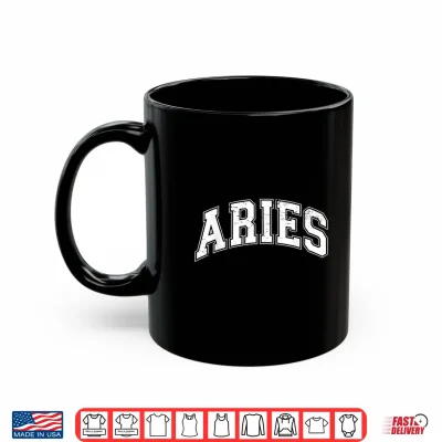 Mug Aries Zodiac Sign Varsity Shirt
