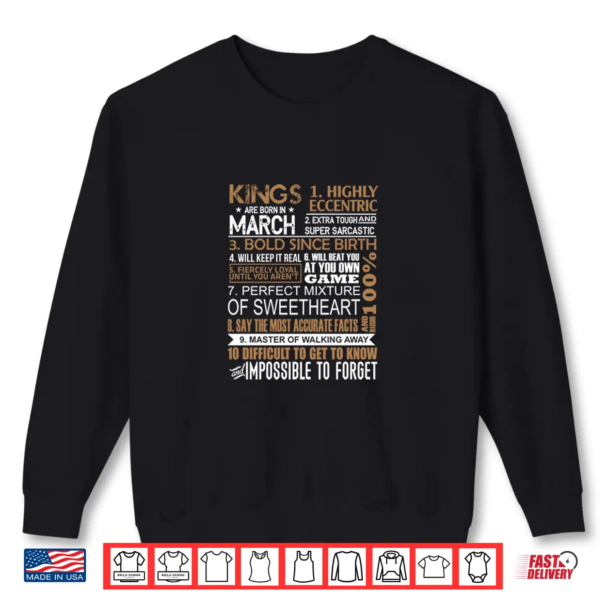 Kings Are Born In March Shirt Pisces Aries Birthday Gift Men Shirt Kings Are Born In March Shirt Pisces Aries Birthday Gift Men Shirt