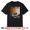 Melanin Aries Vibes Only Zodiac Sign For Black Women Shirt