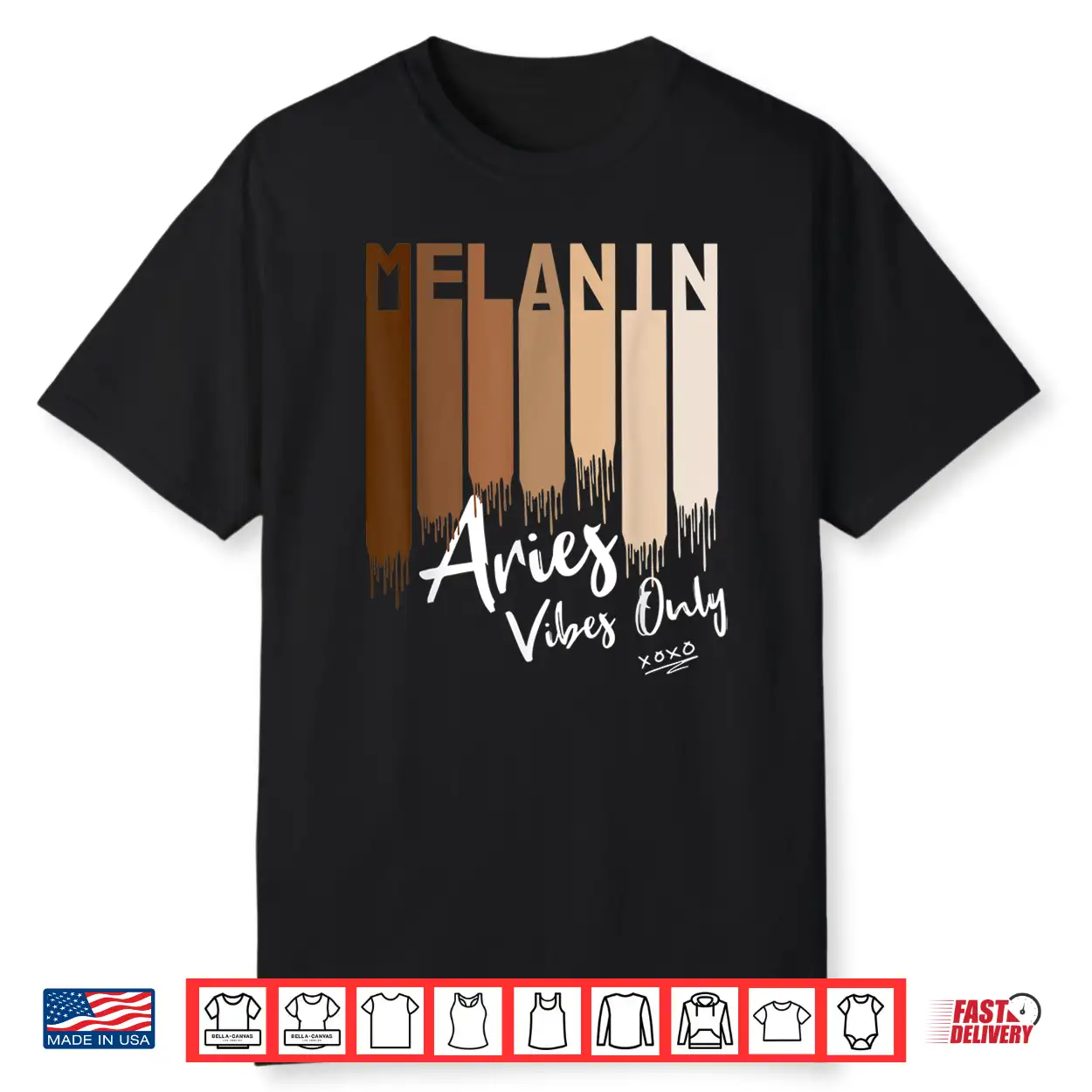 Melanin Aries Vibes Only Zodiac Sign For Black Women Shirt Melanin Aries Vibes Only Zodiac Sign For Black Women Shirt