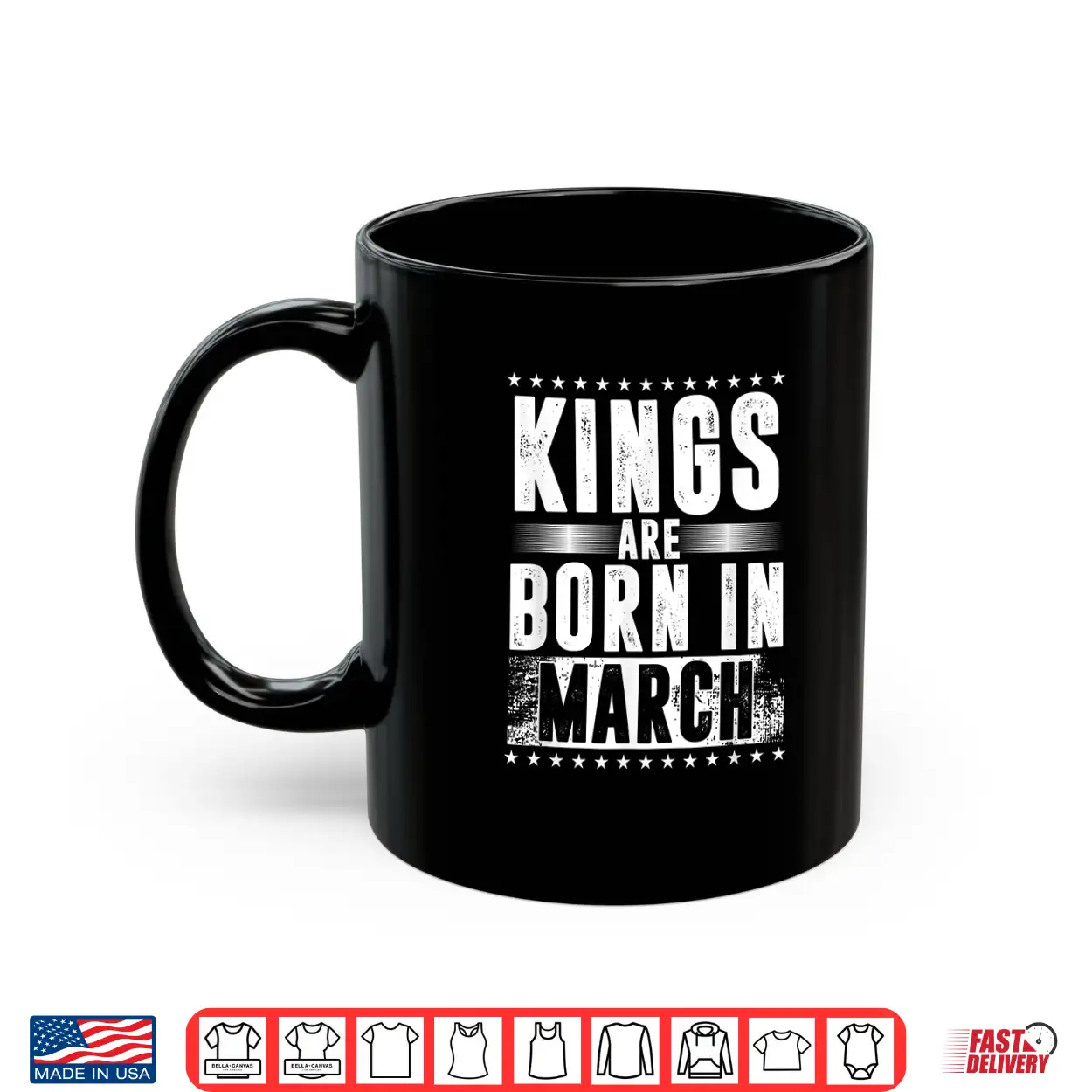 Kings Are Born In March Month Zodiac Sign Pisces Aries Gift Shirt Kings Are Born In March Month Zodiac Sign Pisces Aries Gift Shirt