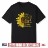 Sunflower Aries Woman March And April Birthday Queen Gift Shirt