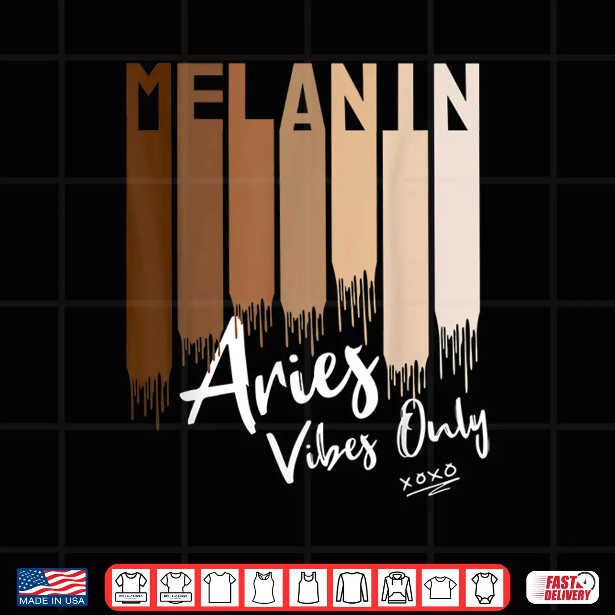 Melanin Aries Vibes Only Zodiac Sign For Black Women Shirt Melanin Aries Vibes Only Zodiac Sign For Black Women Shirt