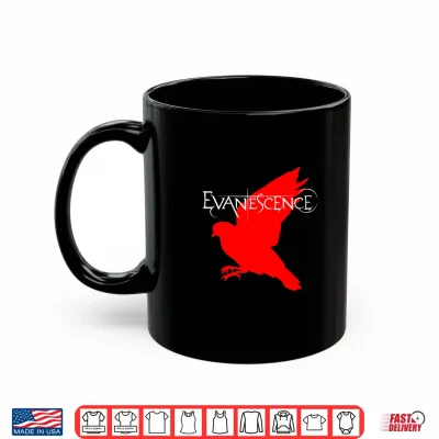 Mug Evanescence 2026 World Tour Date Back II Shirt