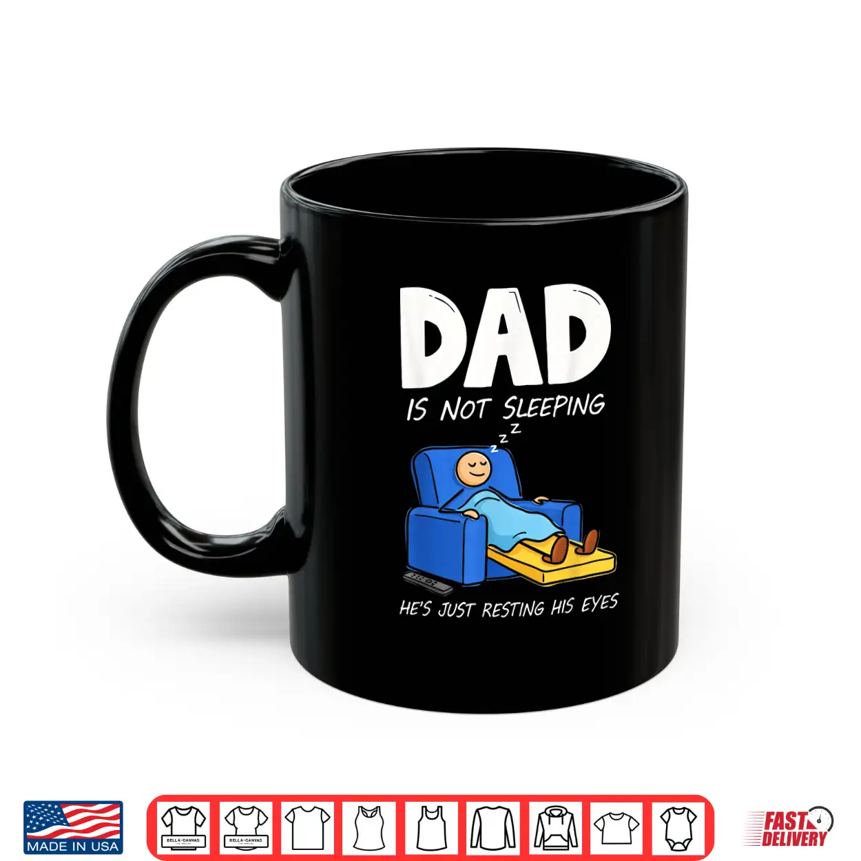 Dad Is Not Sleeping He’S Just Resting His Eyes Shirt Dad Is Not Sleeping He’S Just Resting His Eyes Shirt
