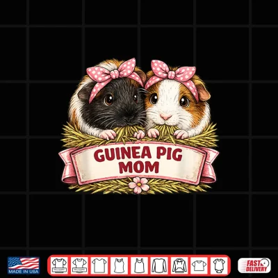 Guinea Pig Mom Shirt 4 Design Guinea Pig Mom Shirt