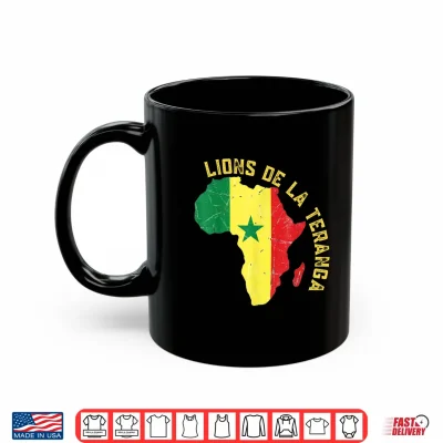 Mug Lions De La Teranga Senegal Shirt