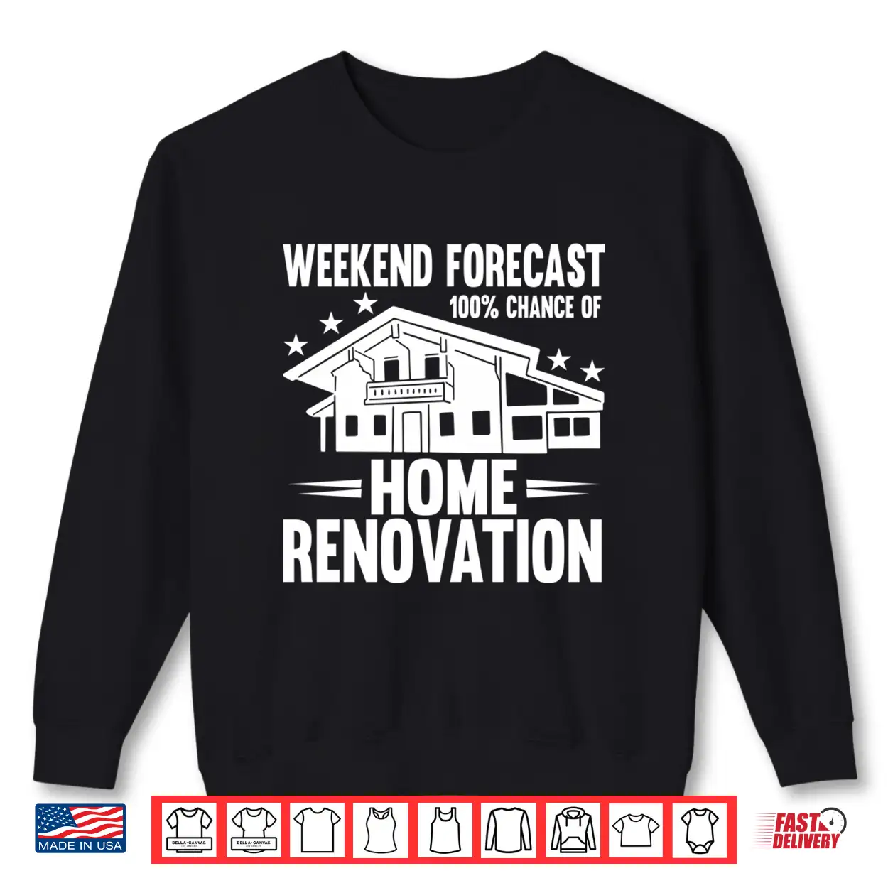 Mens Weekend Forecast 100 Percent Chance Of Home Renovation Diy Performance Shirt Mens Weekend Forecast 100 Percent Chance Of Home Renovation Diy Performance Shirt