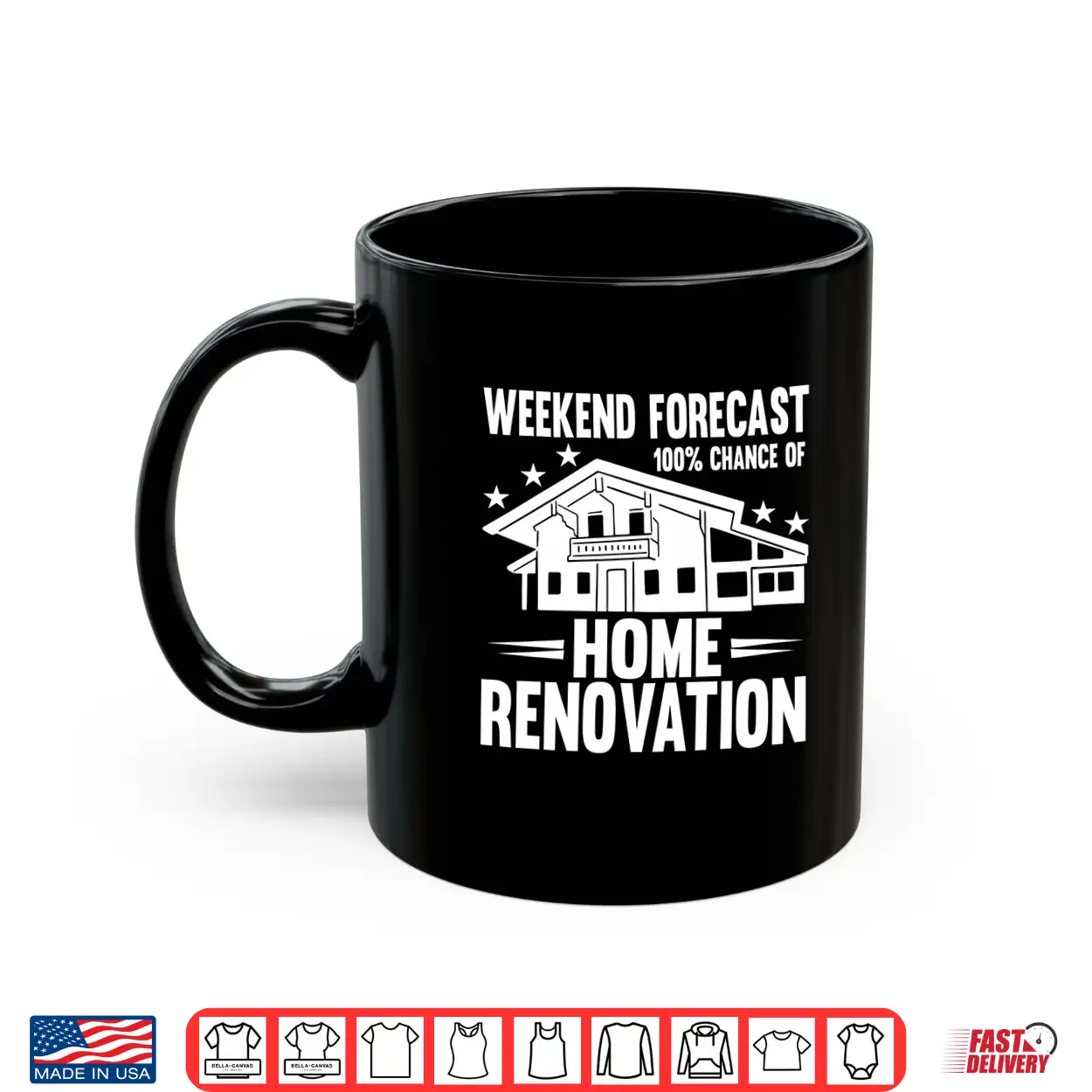Mens Weekend Forecast 100 Percent Chance Of Home Renovation Diy Performance Shirt Mens Weekend Forecast 100 Percent Chance Of Home Renovation Diy Performance Shirt