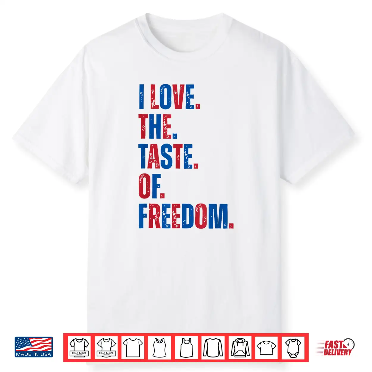 Funny Couple 4Th Of July Cute I Love The Taste Of Freedom Shirt Funny Couple 4Th Of July Cute I Love The Taste Of Freedom Shirt