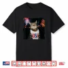Patriotic Smoking Cat Shirt