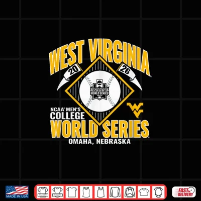 West Virginia Mountaineers College World Series 2026 Cws Shirt 4 Design West Virginia Mountaineers College World Series 2026 CWS Shirt