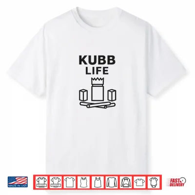 Born To Kubb Funny Viking Chess Lawn Game Player Gift Shirt