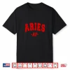 Aries Astrology Zodiac Sign Decorations Women Men Kids Shirt
