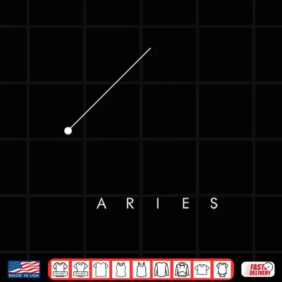 Design Aries Constellation Shirt Astronomy Astrology Tee