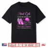 Aries Girl Birthday High Heels Dripping Lips Butterfly Shirt